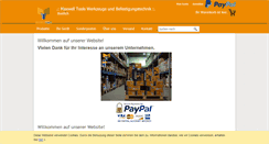 Desktop Screenshot of maxwelltools.de